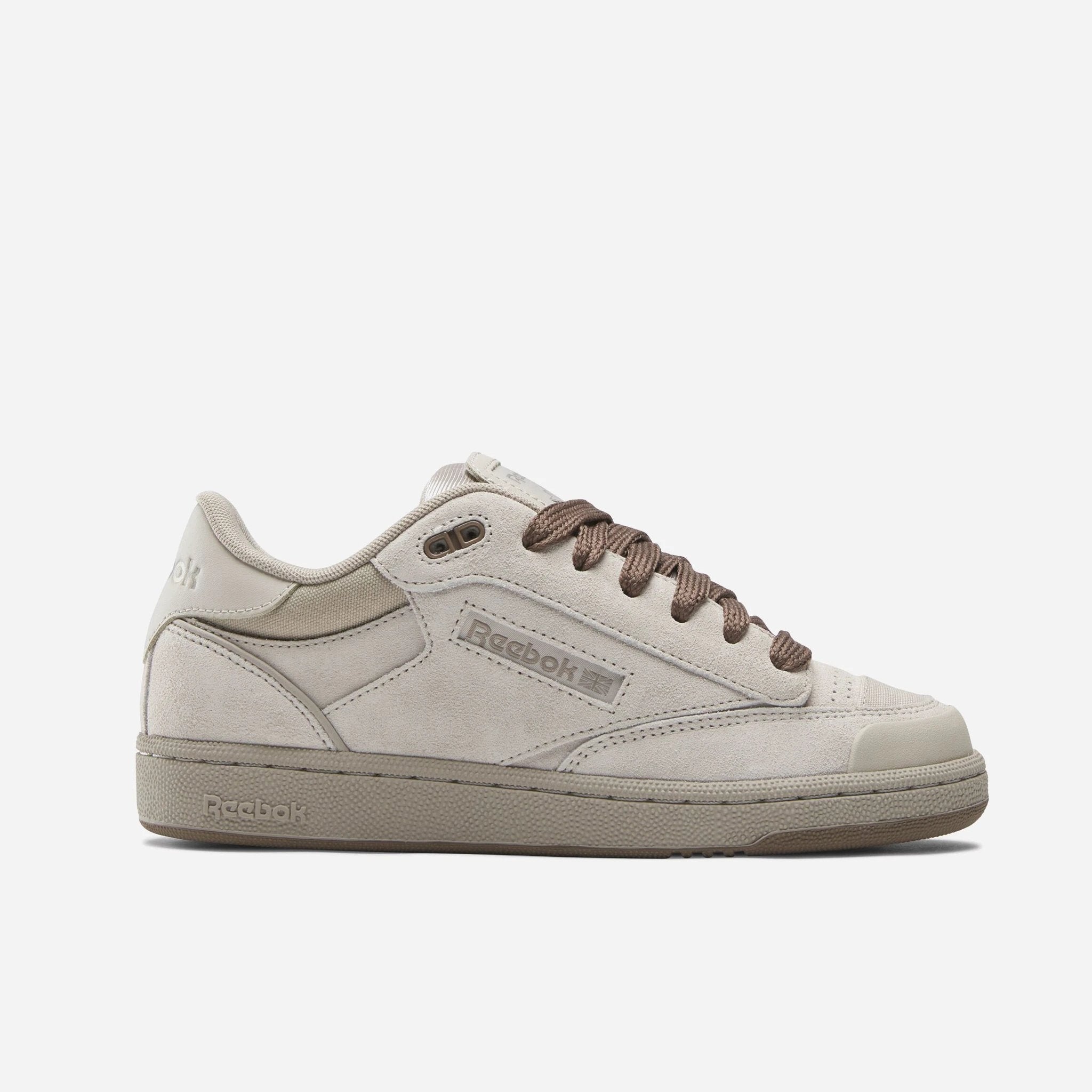 Reebok Club C Bulc Baskets Adultes Femme Beige Chaussures – Mojaa