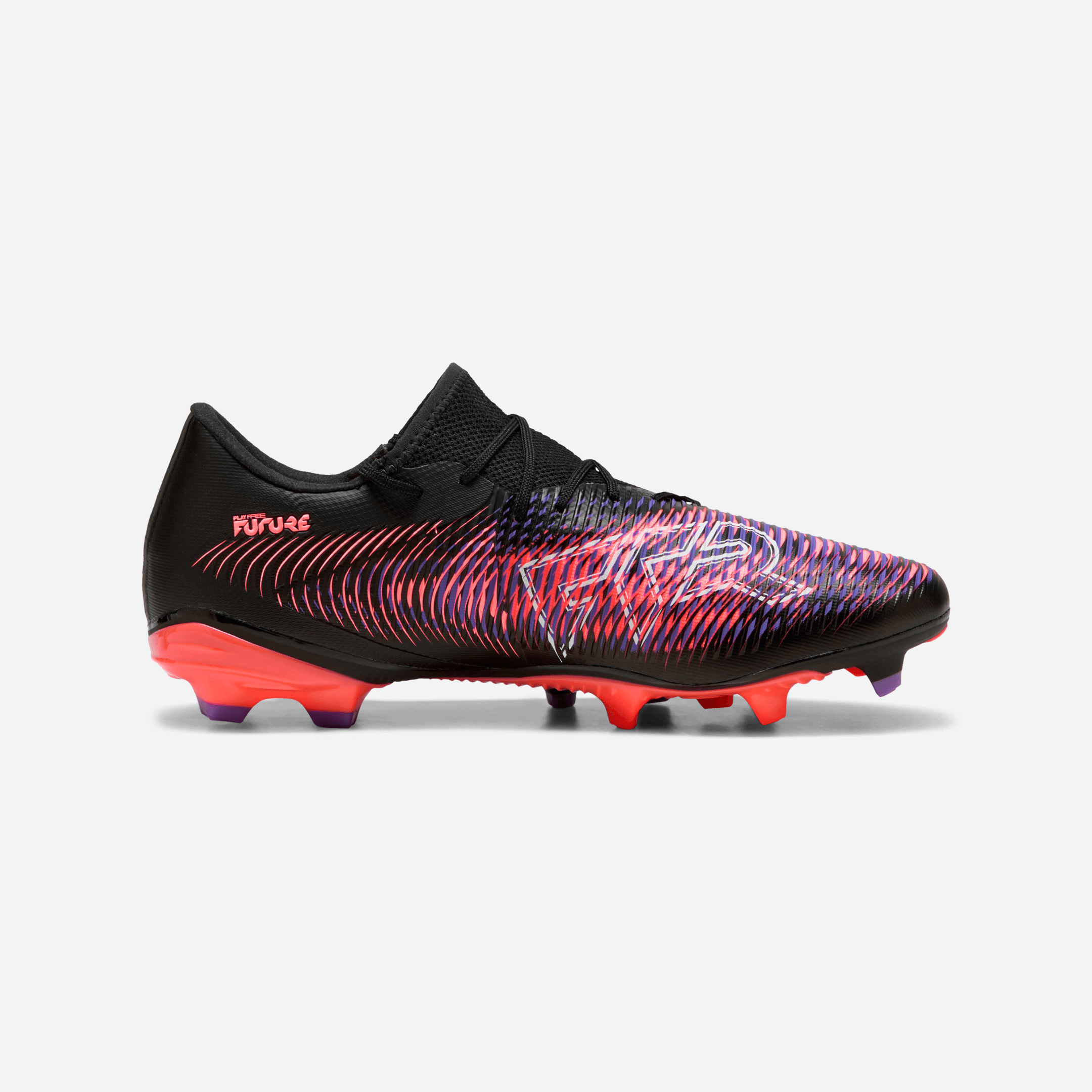 حذاء كرة قدم Puma Future 8 Match Low Fg/Ag للبالغين للرجال، أسود