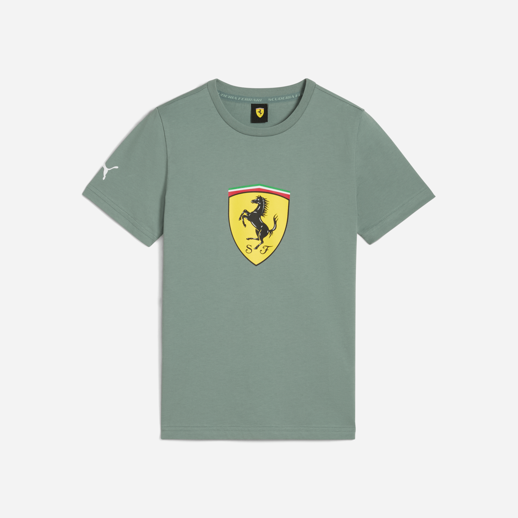 Puma Ferrari Race Colored Big Shield T-Shirts