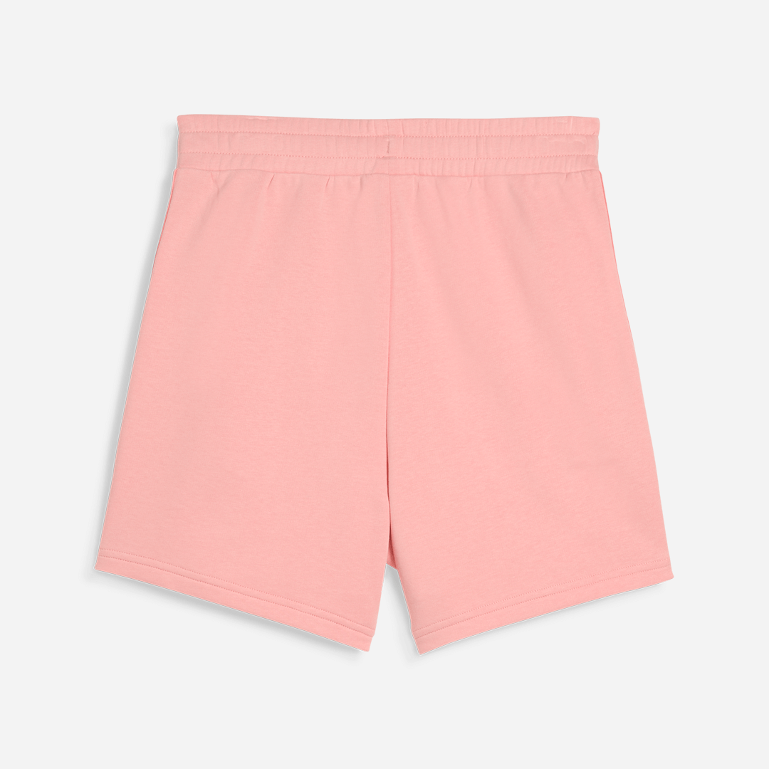 شورت بوما Ess Tape بخصر عالٍ 5 بوصات للبالغين والنساء باللون الوردي