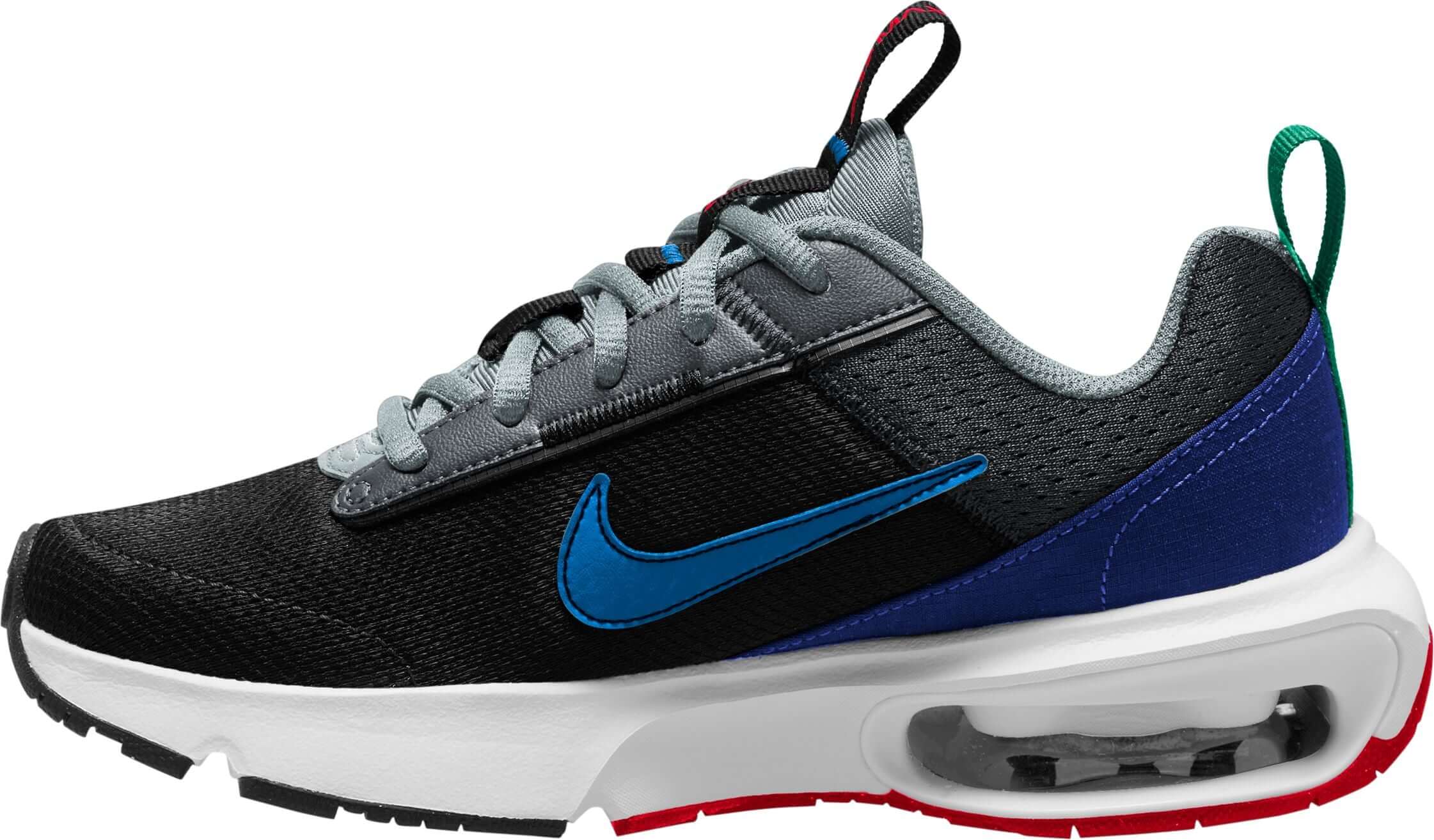 حذاء نايكي اير ماكس انترلك لايت بي جي جونيور للرجال باللون الأزرق الداكن