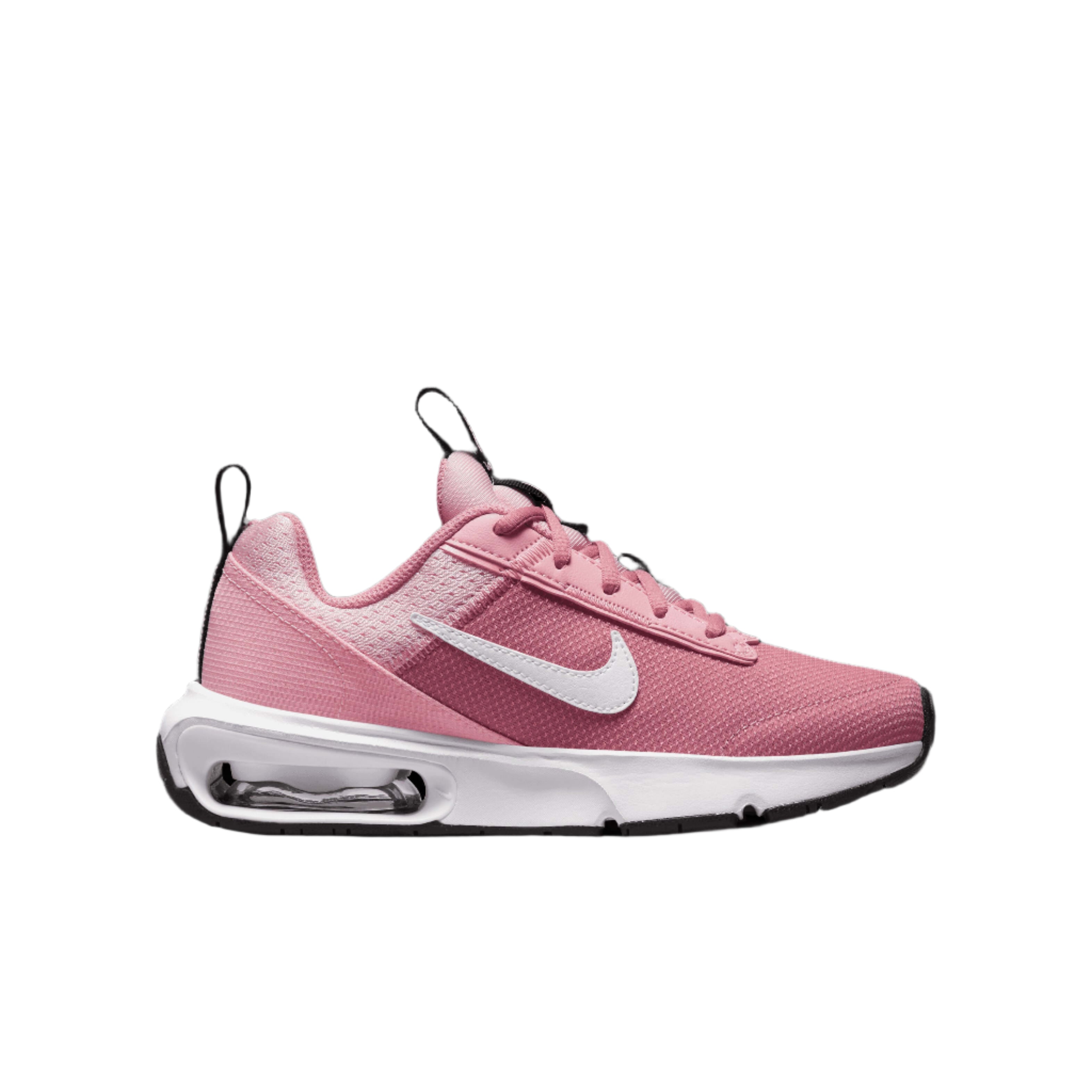 حذاء رياضي نايكي اير ماكس انترلك لايت بي جي جونيور للنساء باللون الوردي