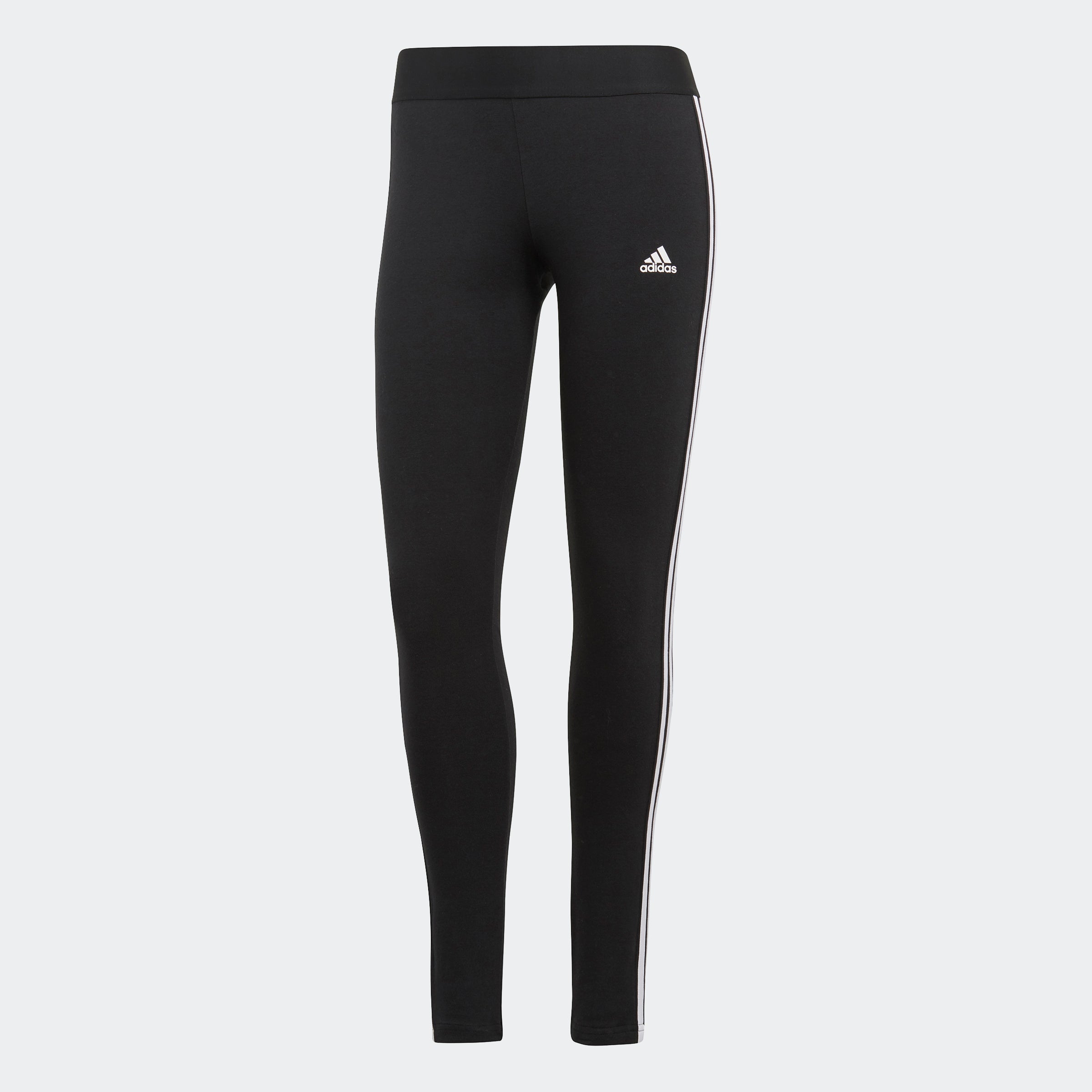 بنطال رياضي Adidas Sportswear بثلاثة خطوط للنساء البالغات، أسود