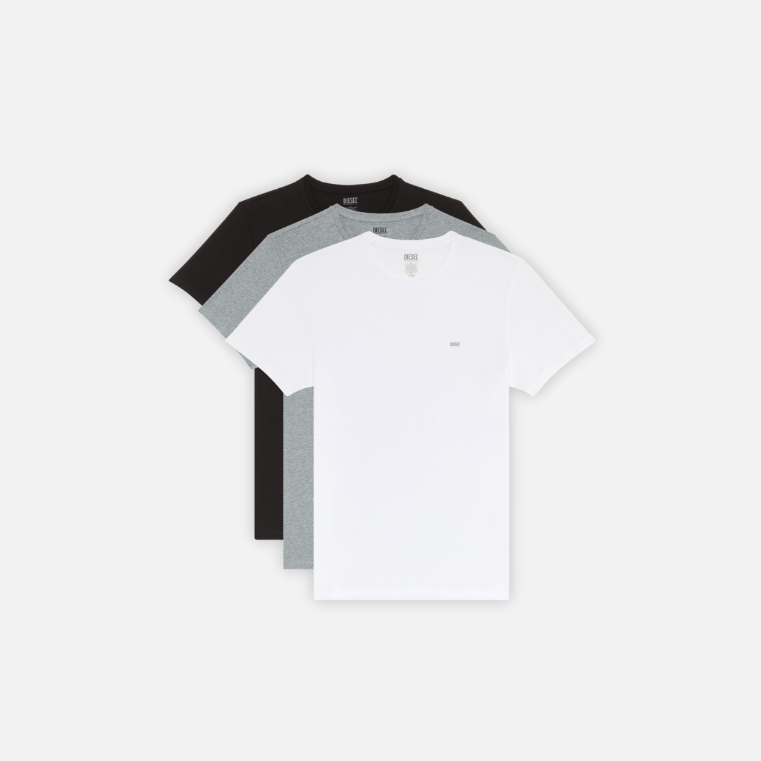 Diesel Umtee-Jakethreepack Adultes T-Shirt Homme Vêtements De Détente Multicolo