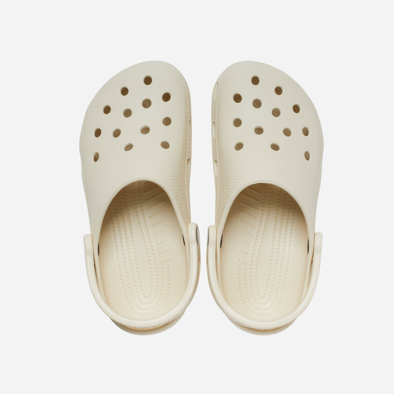 Crocs Classic Adultes Unisexe Sabots Blanc Cassé