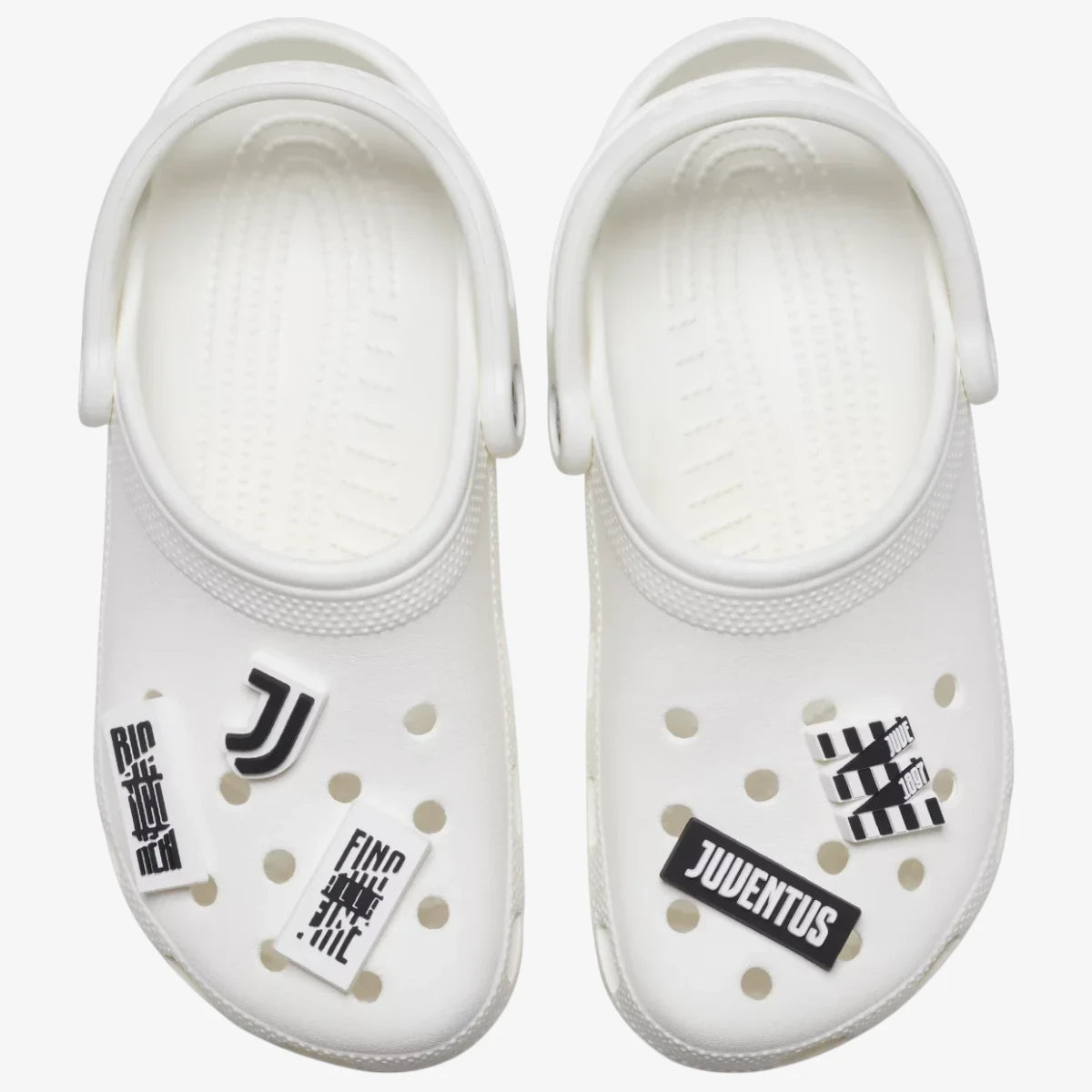 Crocs Juventus Lot de 5 Jibbitz™ Charms