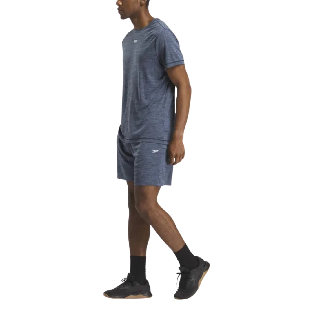 Reebok Id Train Melange Tech Tee Polo by REEBOK