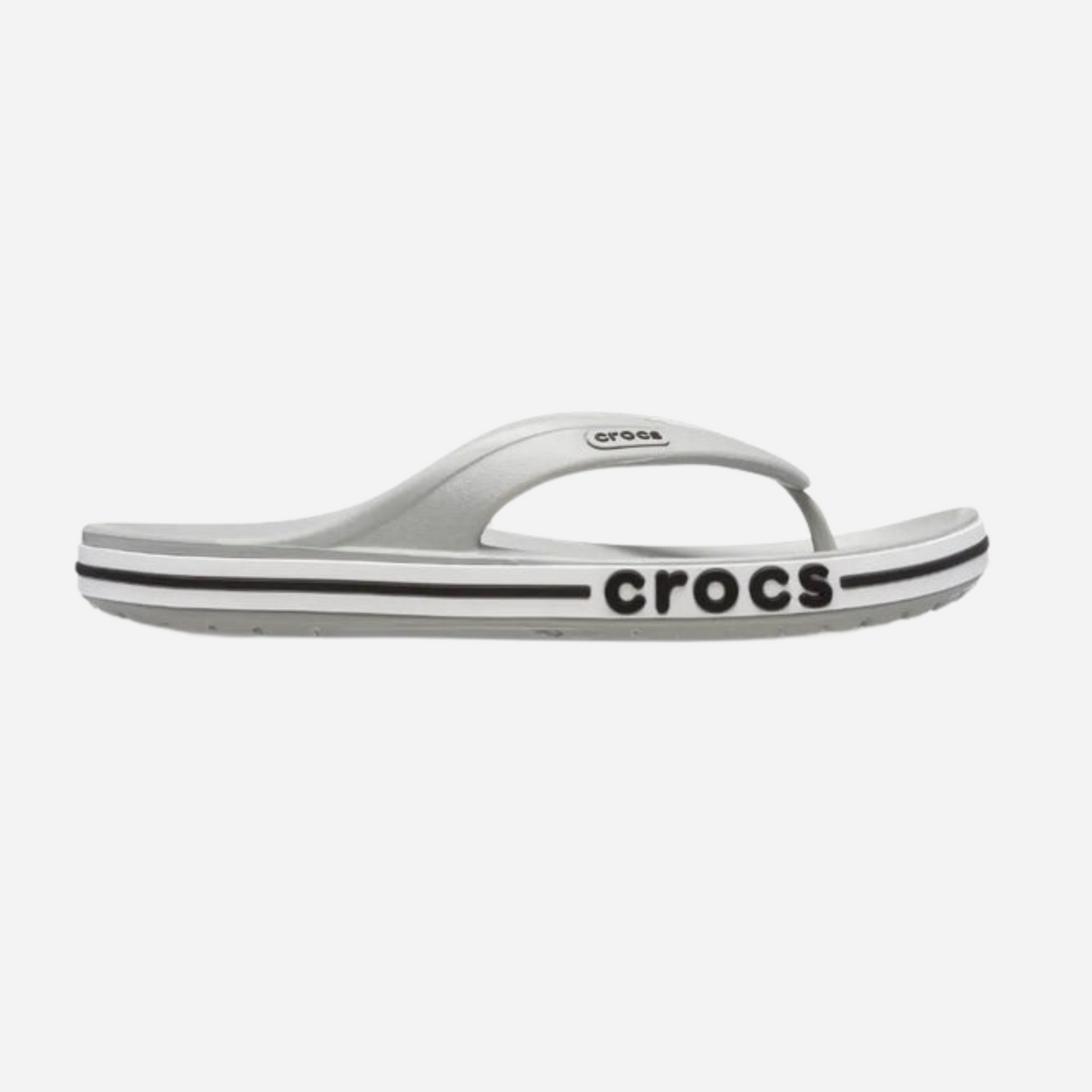 Crocs Bayaband Flip Adultes Unisexe Tongs Gris