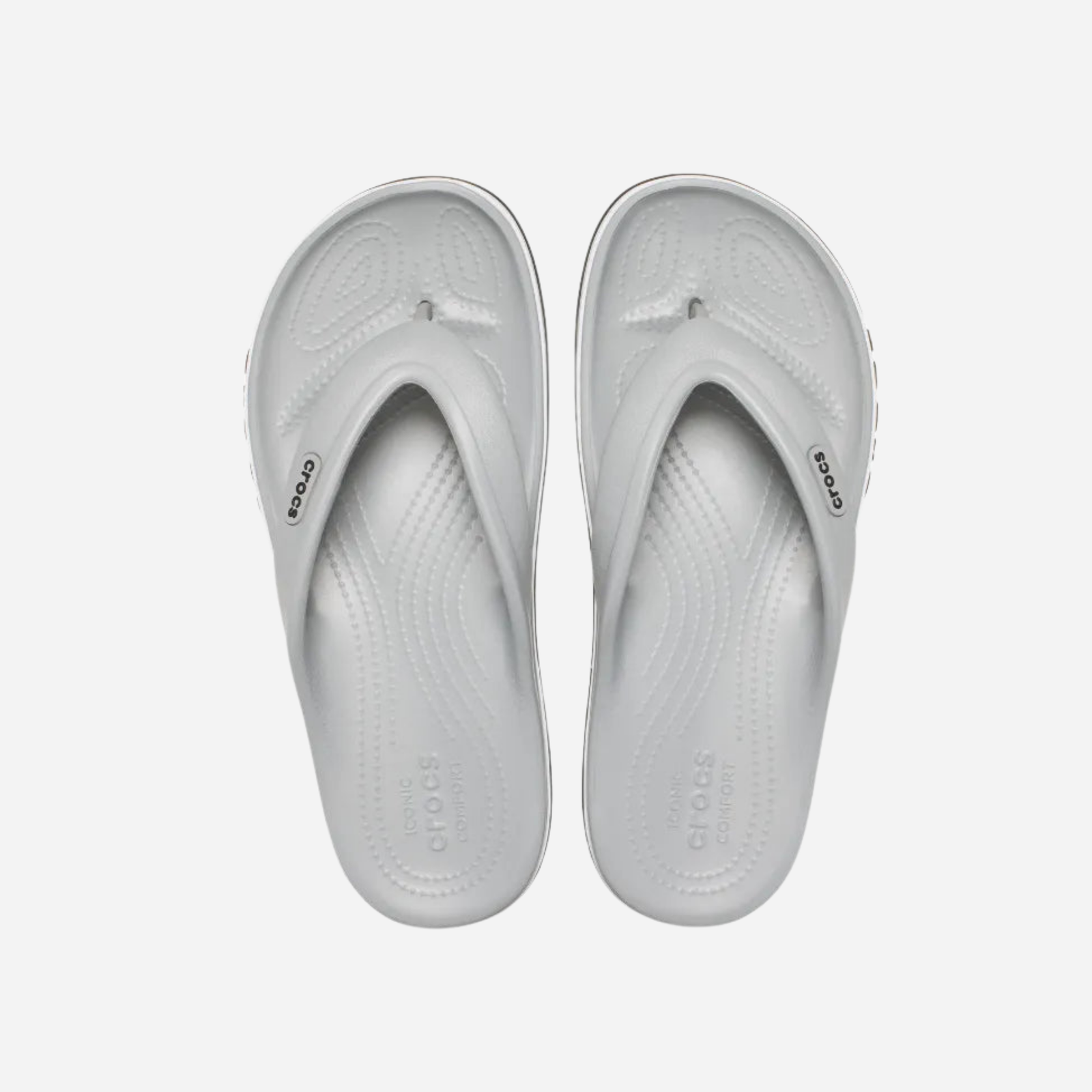 Crocs Bayaband Flip Adultes Unisexe Tongs Gris
