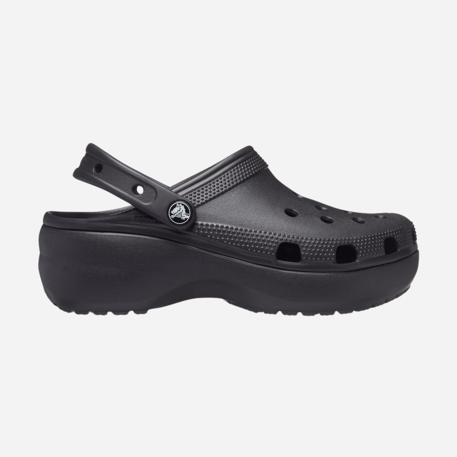 Crocs Classic Platform Clog W Adultes Unisexe Sabots Noir