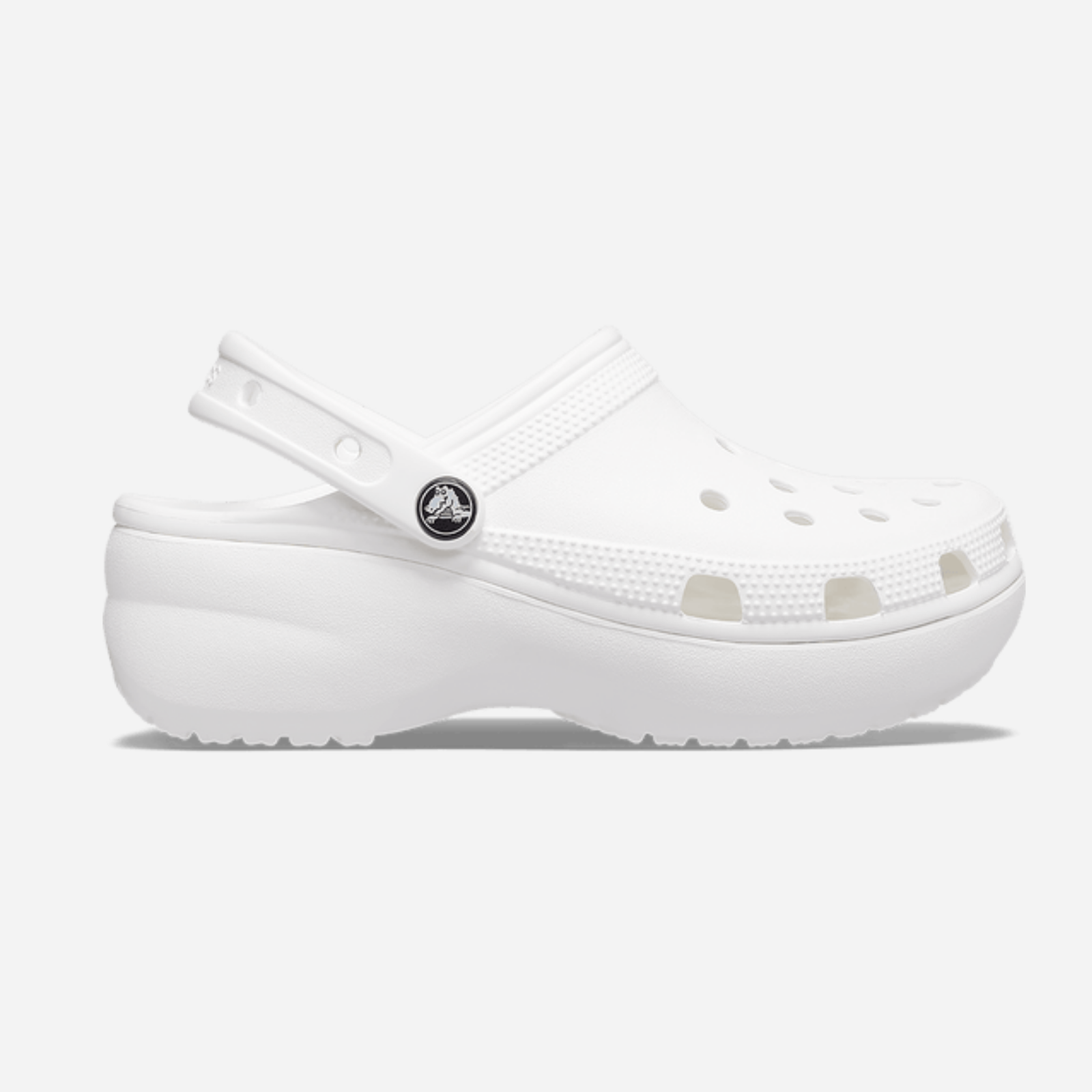 Crocs Classic Platform Clog W Adultes Unisexe Sabots Blanc