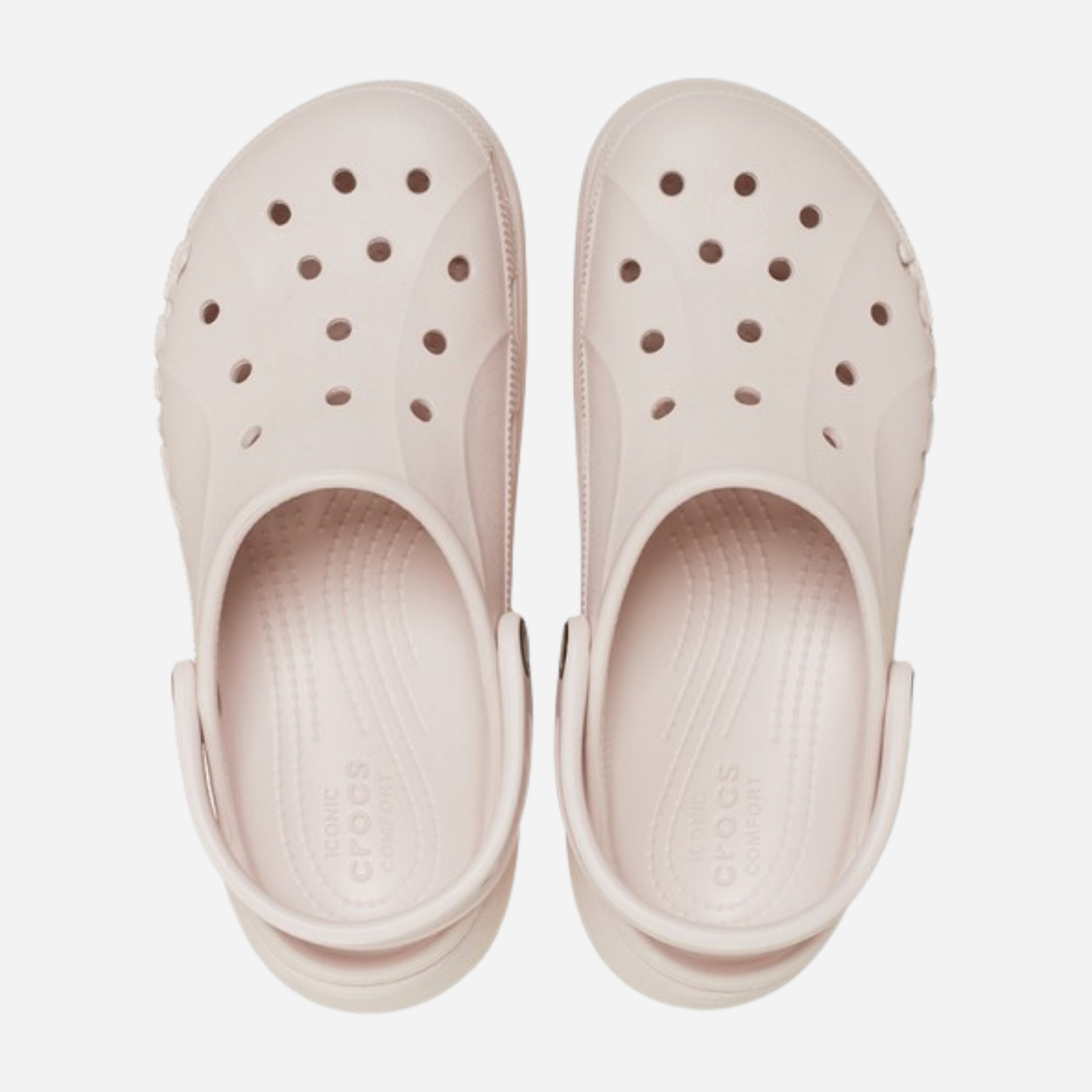 Crocs Baya Platform Clog Adultes Femme Sabots Rose