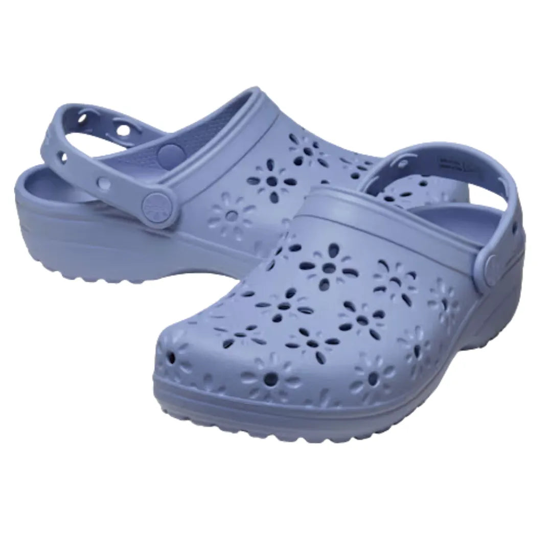 Crocs Classic Floral Cut Out Sabots
