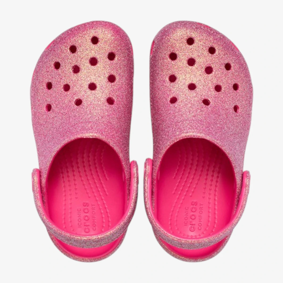 Crocs Classic Iridescent Glitter Sabots