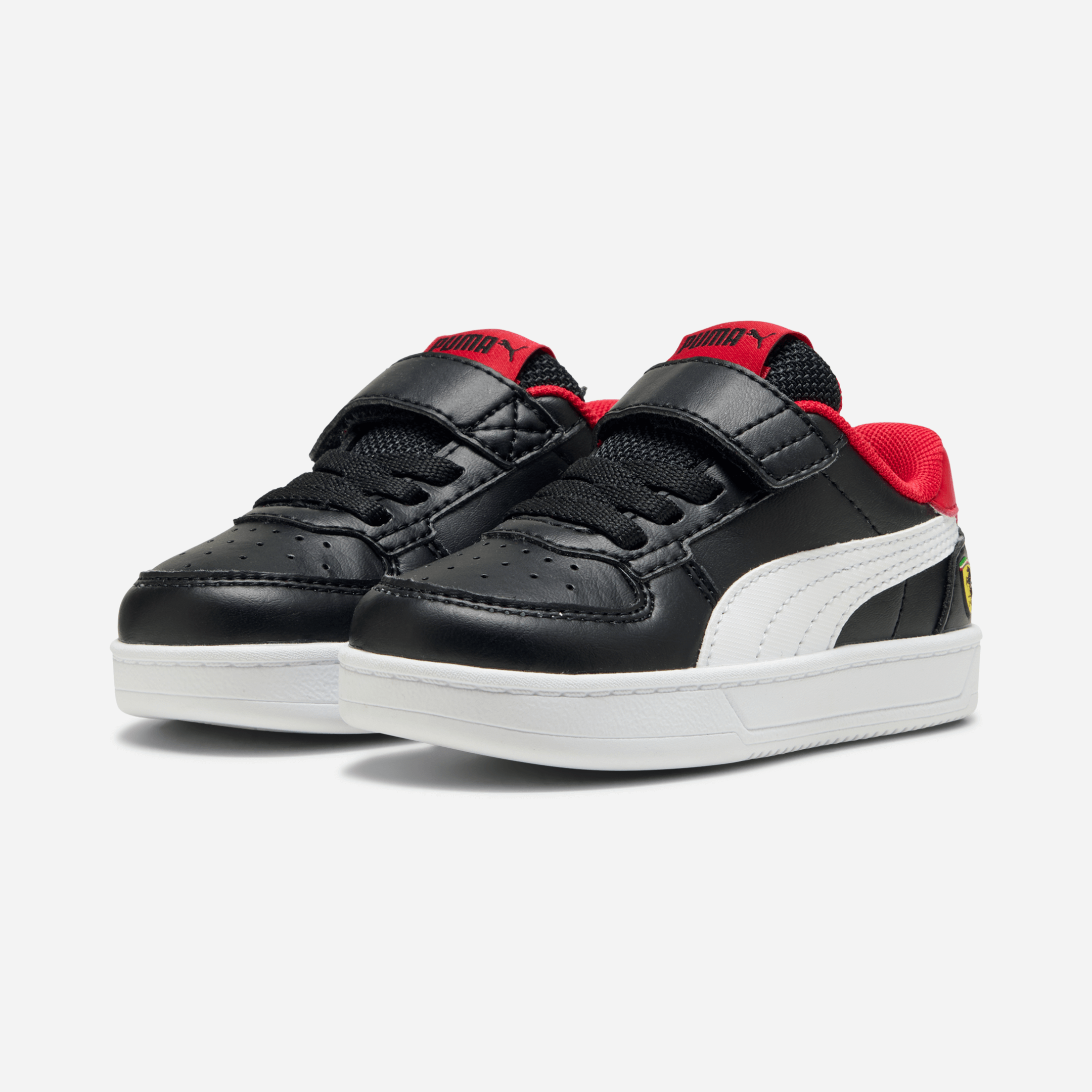 Puma Ferrari Caven 2.0 Ac+ Inf Enfants Homme Baskets Noir