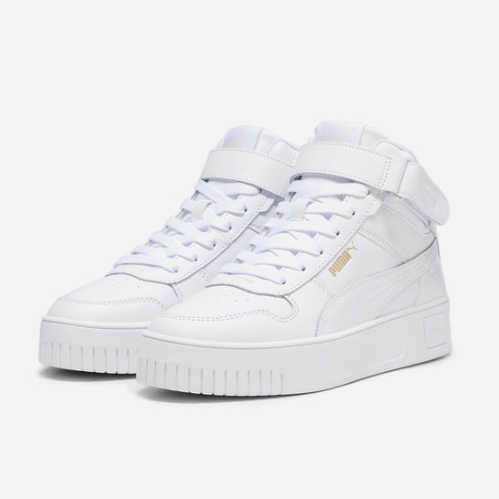 Puma Carina Street Mid Baskets Adultes Femme Blanc