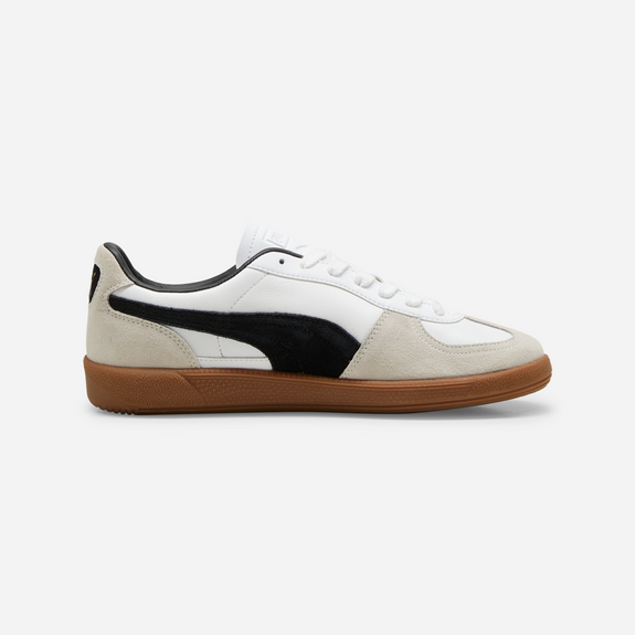 Puma Palermo Lth Adultes Unisexe Baskets Blanc