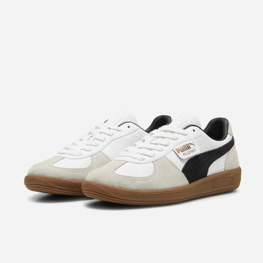 Puma Palermo Lth Baskets Adultes Unisexe Blanc