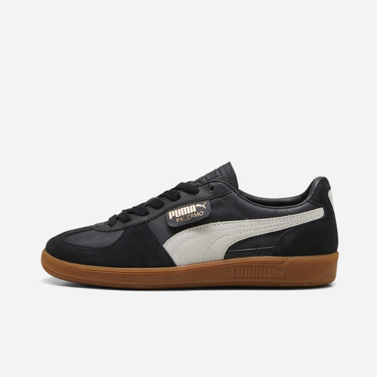 Puma Palermo Lth Baskets Adultes Unisexe Noir