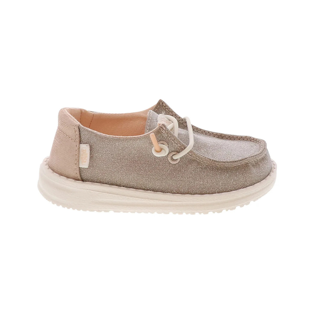 Hey Dude Wendy T Metallic Sparkle Chaussures à  Enfiler