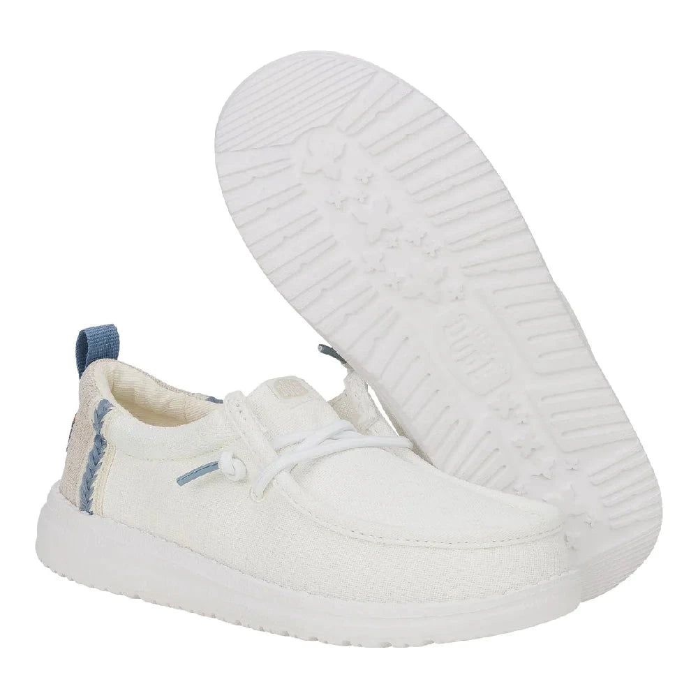 Hey Dude Wally Y Craft Linen Chaussures à Enfiler by HEY DUDE