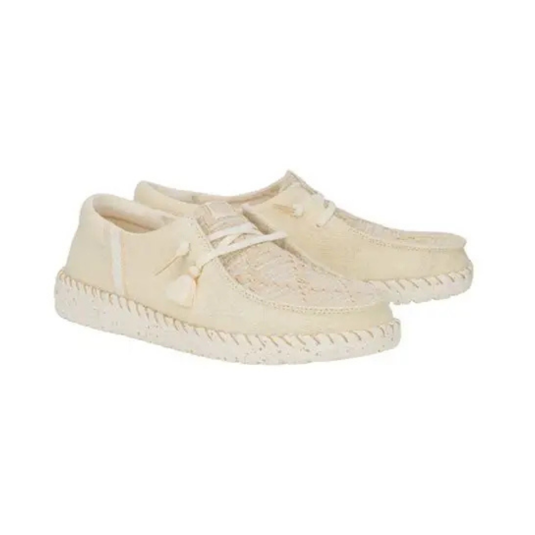 Hey Dude Wendy Y Crochet Lace Chaussures à  Enfiler