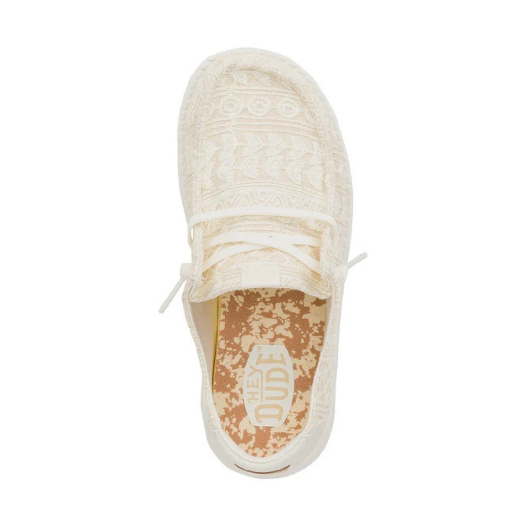 Hey Dude Wendy Y Crochet Lace Chaussures à Enfiler by HEY DUDE