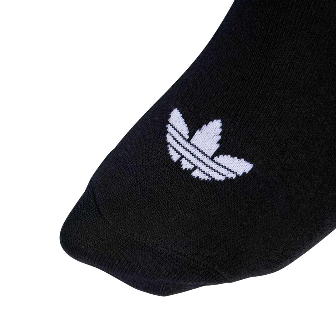 Adidas Trefoil Liner Socks - 3 Pairs Tous Âges Homme Chaussettes Basses Noir