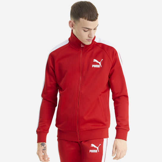 Puma  Iconic T7 Veste Adultes Homme Rouge