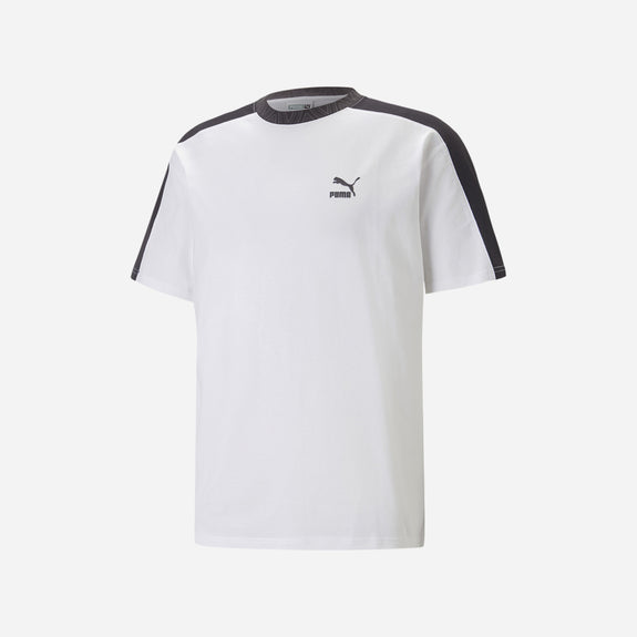 Puma Trend 7Etter T-Shirt Adultes Homme Blanc