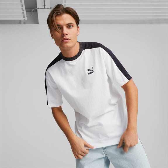 Puma Trend 7Etter T-Shirt Adultes Homme Blanc