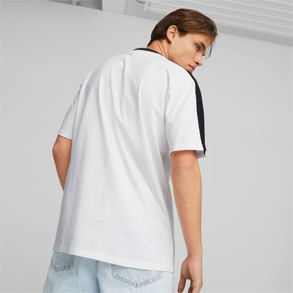 Puma Trend 7Etter T-Shirt Adultes Homme Blanc