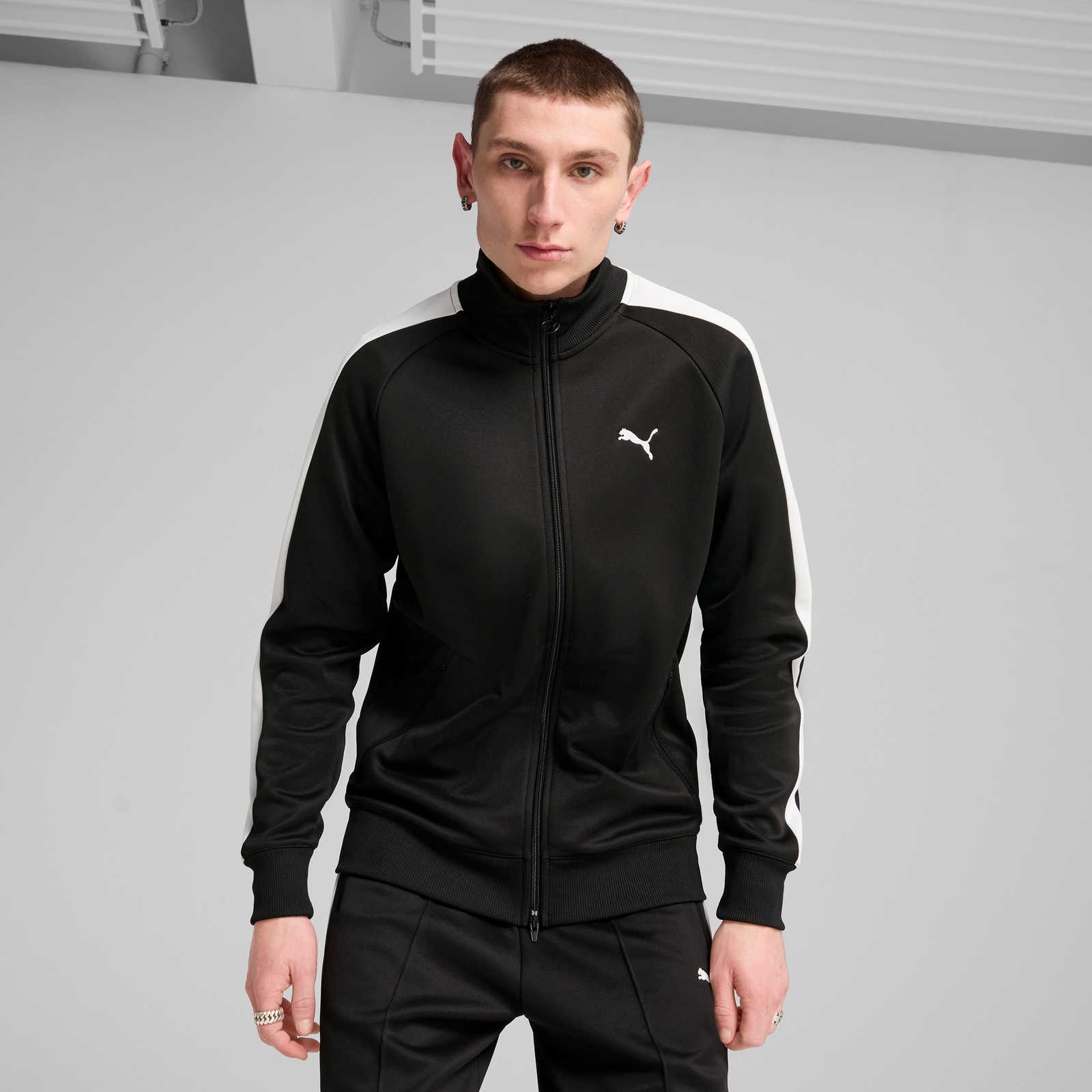 Puma T7 Always On Track Jacket Dk Adultes Homme Survêtements Noir