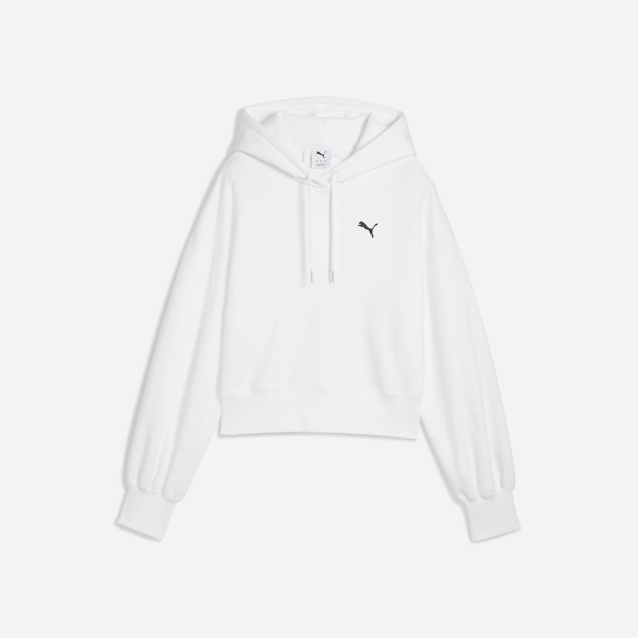 Puma Wardrobe Ess Relaxed Cropped Hoodies by PUMA