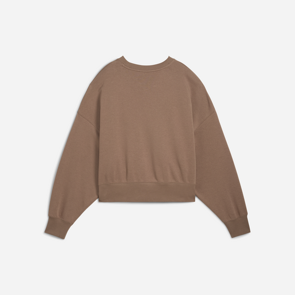 Puma Wardrobe Ess Over-Oversized Crew Tr Adultes Femme Sweatshirts Gris
