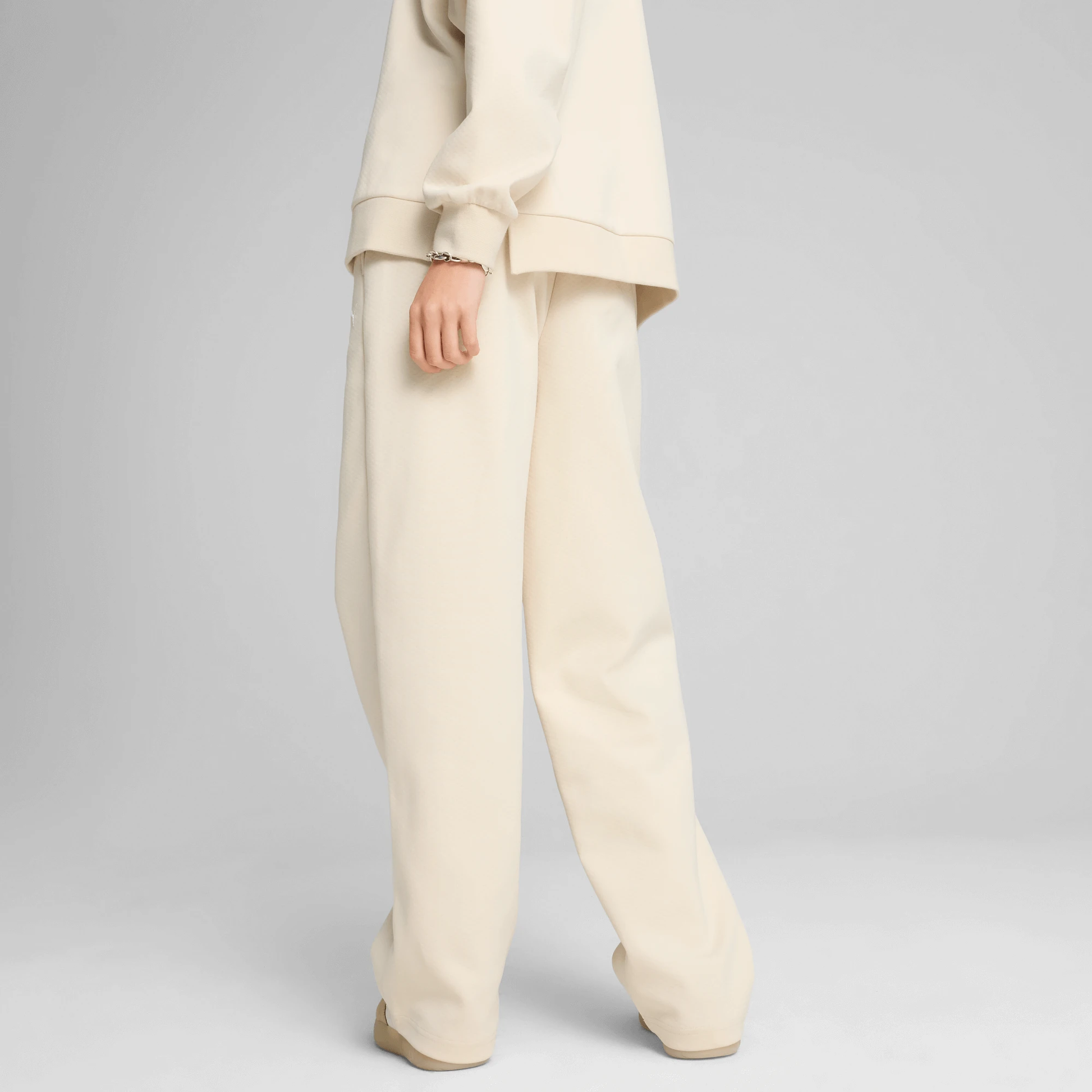 Puma Wardrobe Ess Straight Pintuck Pants Dk Op Adultes Femme