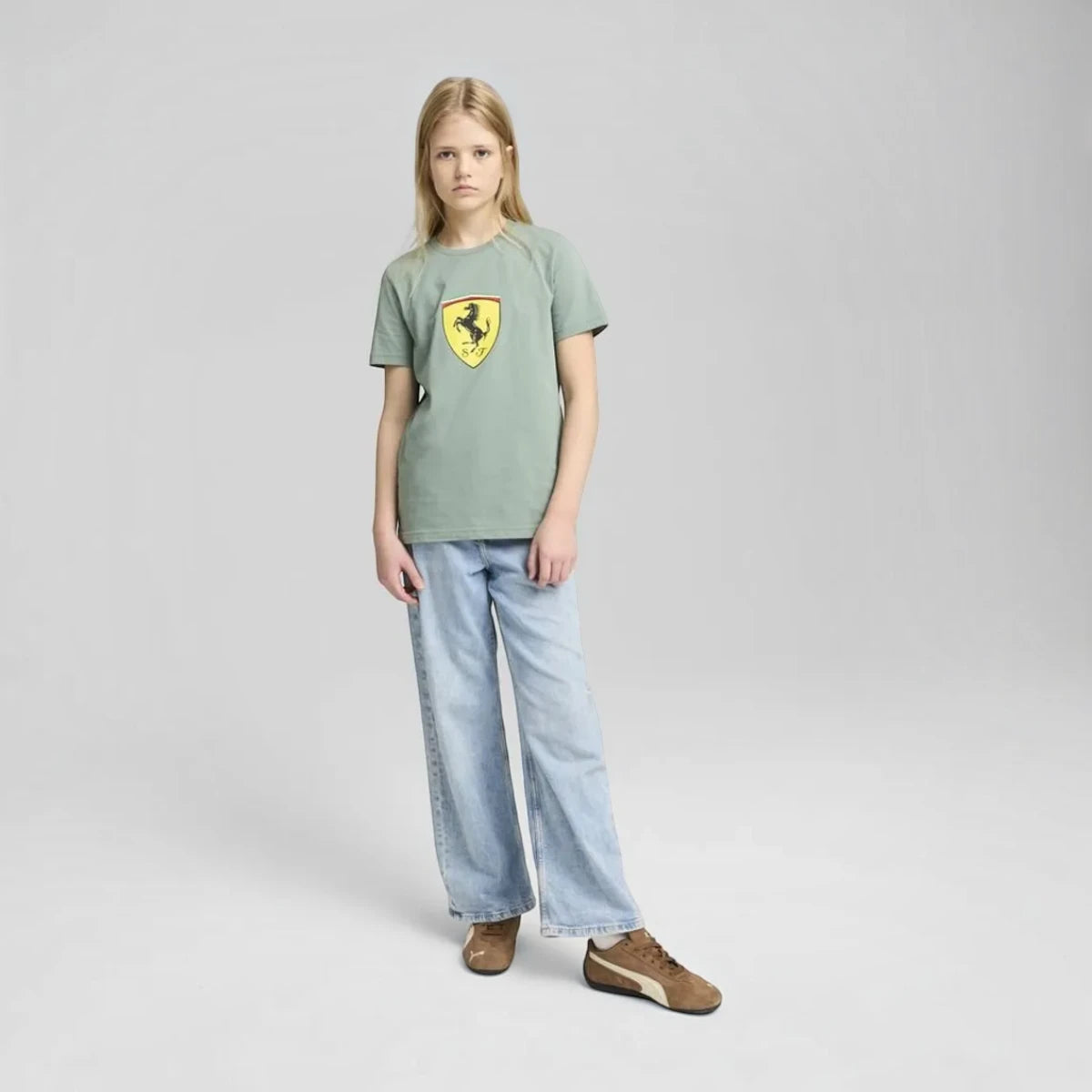 Puma Ferrari Race Colored Big Shield T-Shirts