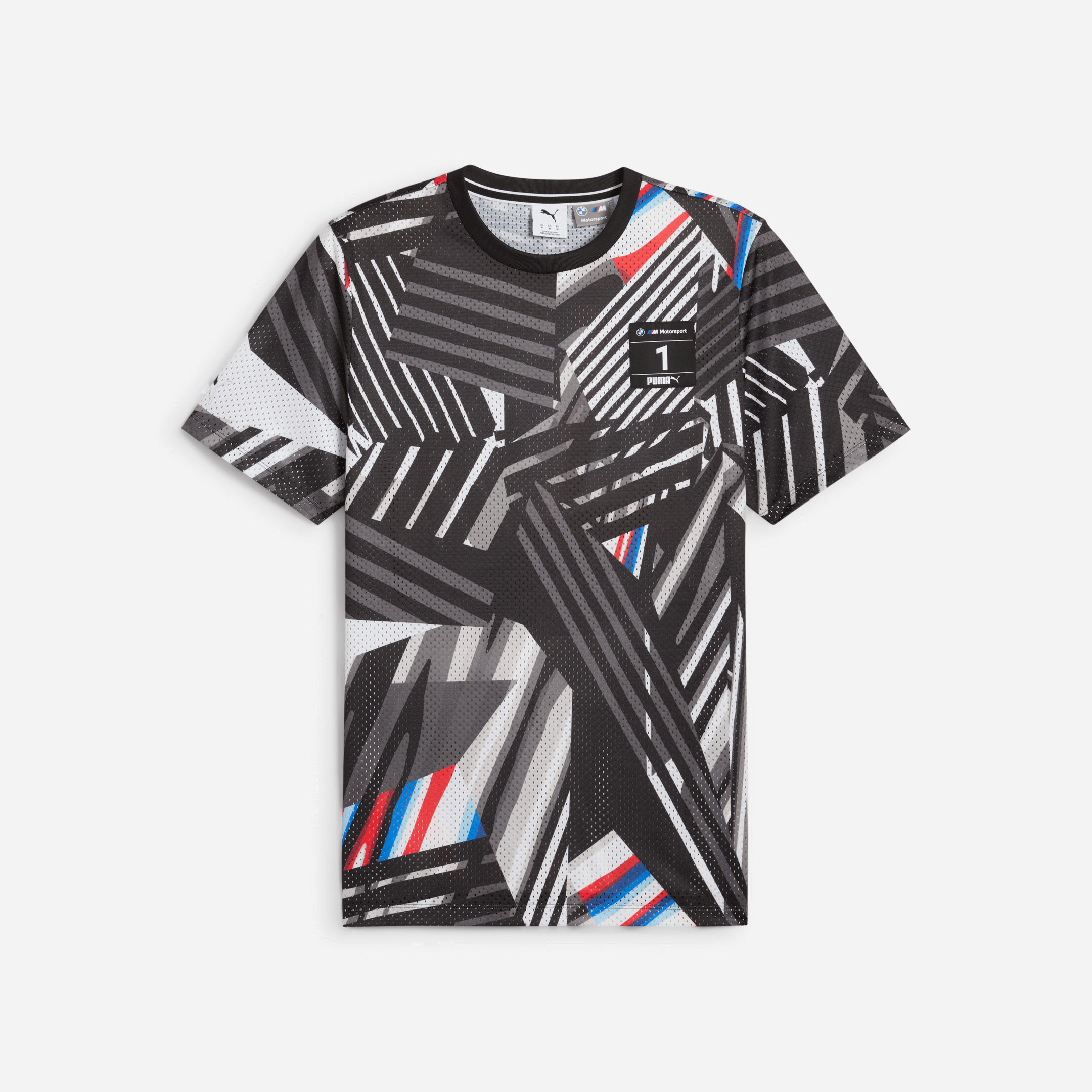 Puma Bmw Mms Aop Tee Adultes Homme T-Shirts Noir