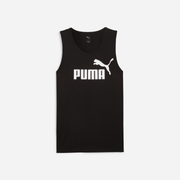 قميص رجالي بدون أكمام بشعار Puma Ess No. 1 للبالغين، أسود