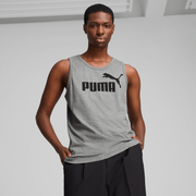 Puma Ess No. 1 Logo Tank Adultes Homme Débardeur Gris