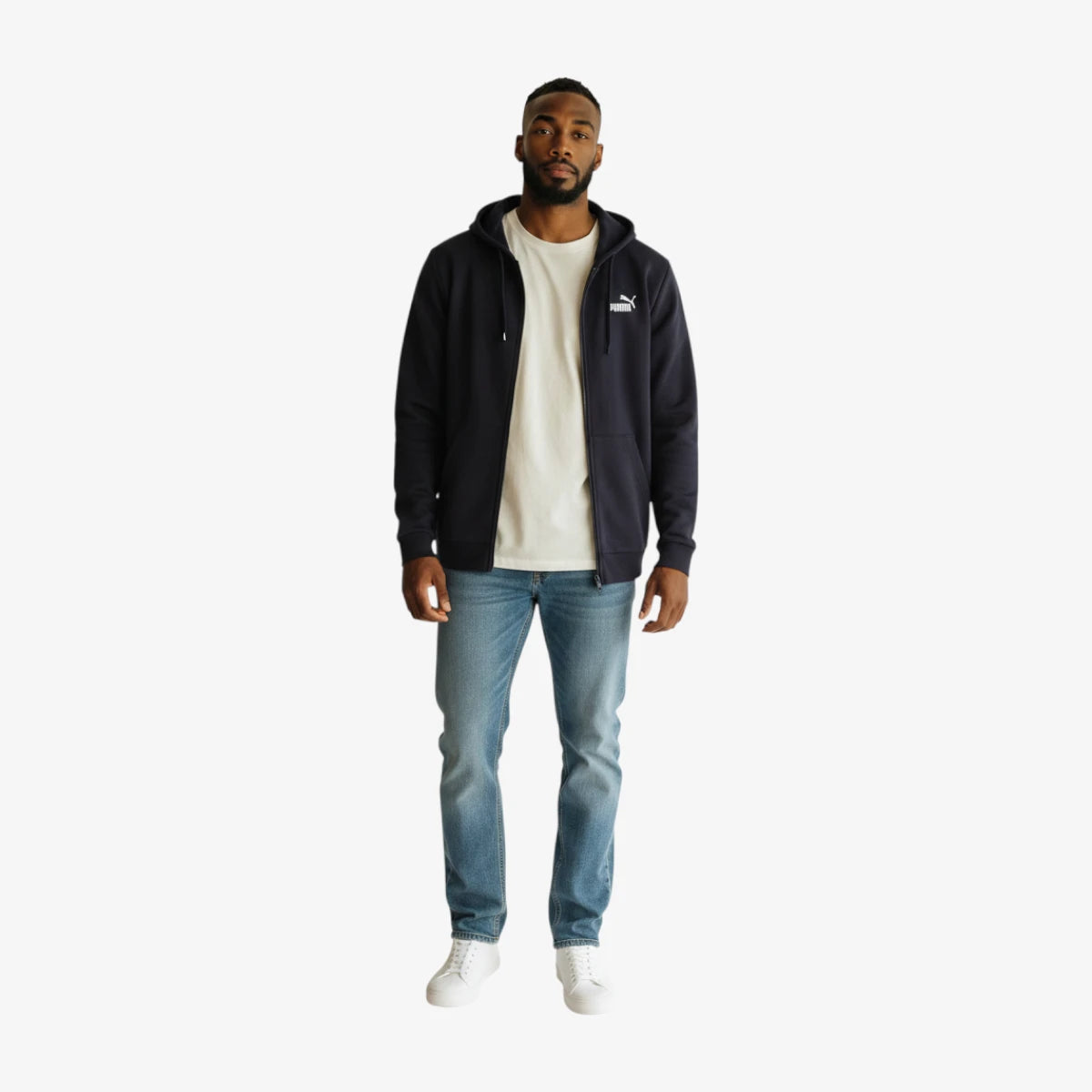 Puma ESS No. 1 Logo Sweat à capuche zippé