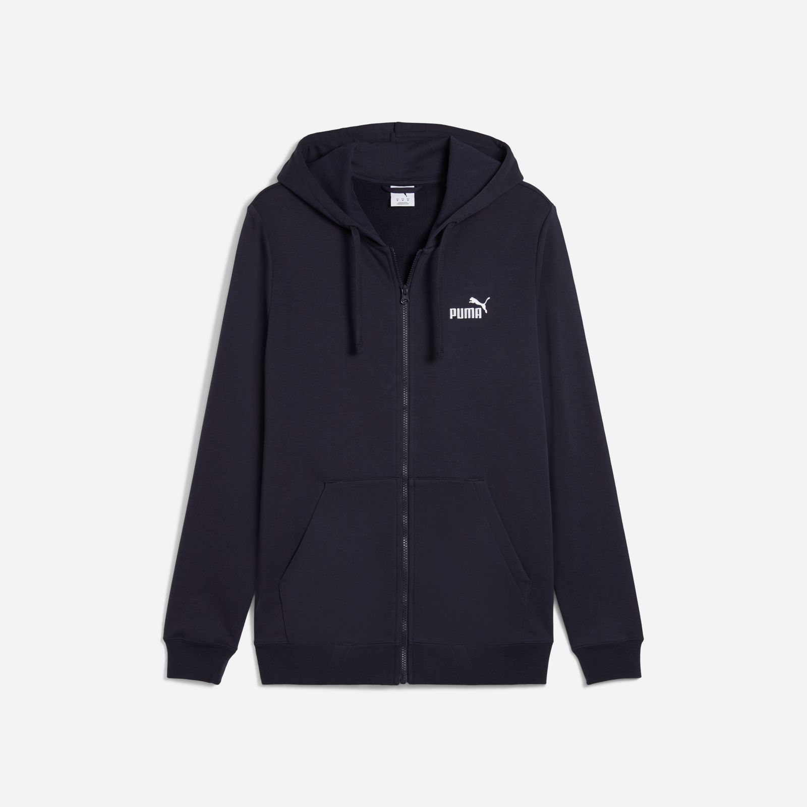 Puma Ess No. 1 Logo Full-Zip Hoodie Tr Adultes Homme Hoodies Bleu Marine