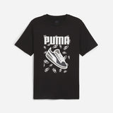 Puma Graphics Sneaker T-Shirt Adultes Homme Noir