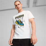 Puma Graphics Sneaker T-Shirt Adultes Homme Blanc