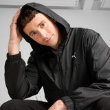 Puma Relaxed Windbreaker Adultes Homme Vestes Noir