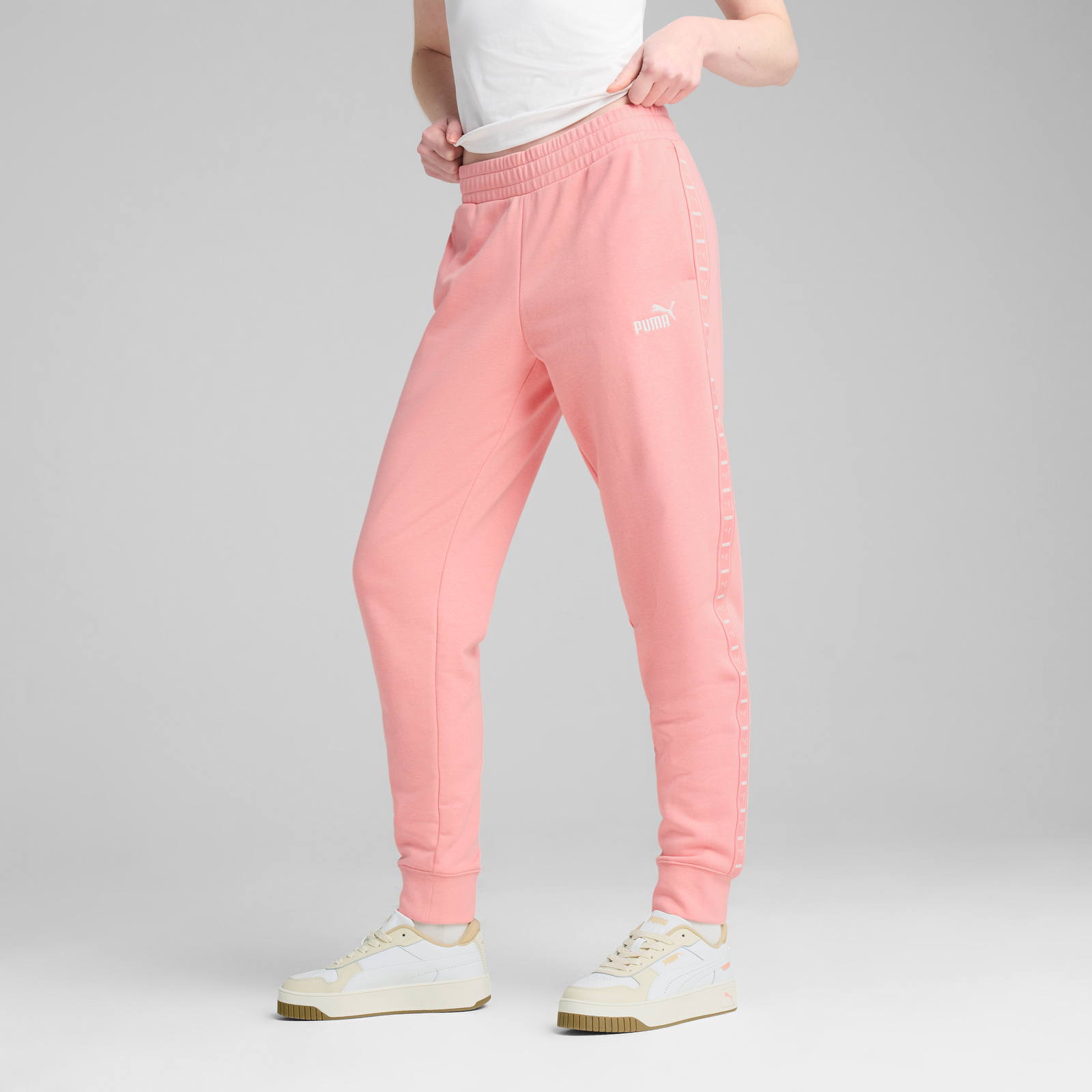 Puma Ess Tape Sweatpants Tr Cl Adultes Femme Jogging Roses