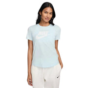 Nike Nsclub Ss Tee Icn Ftra Adultes Femme T-Shirts Bleu