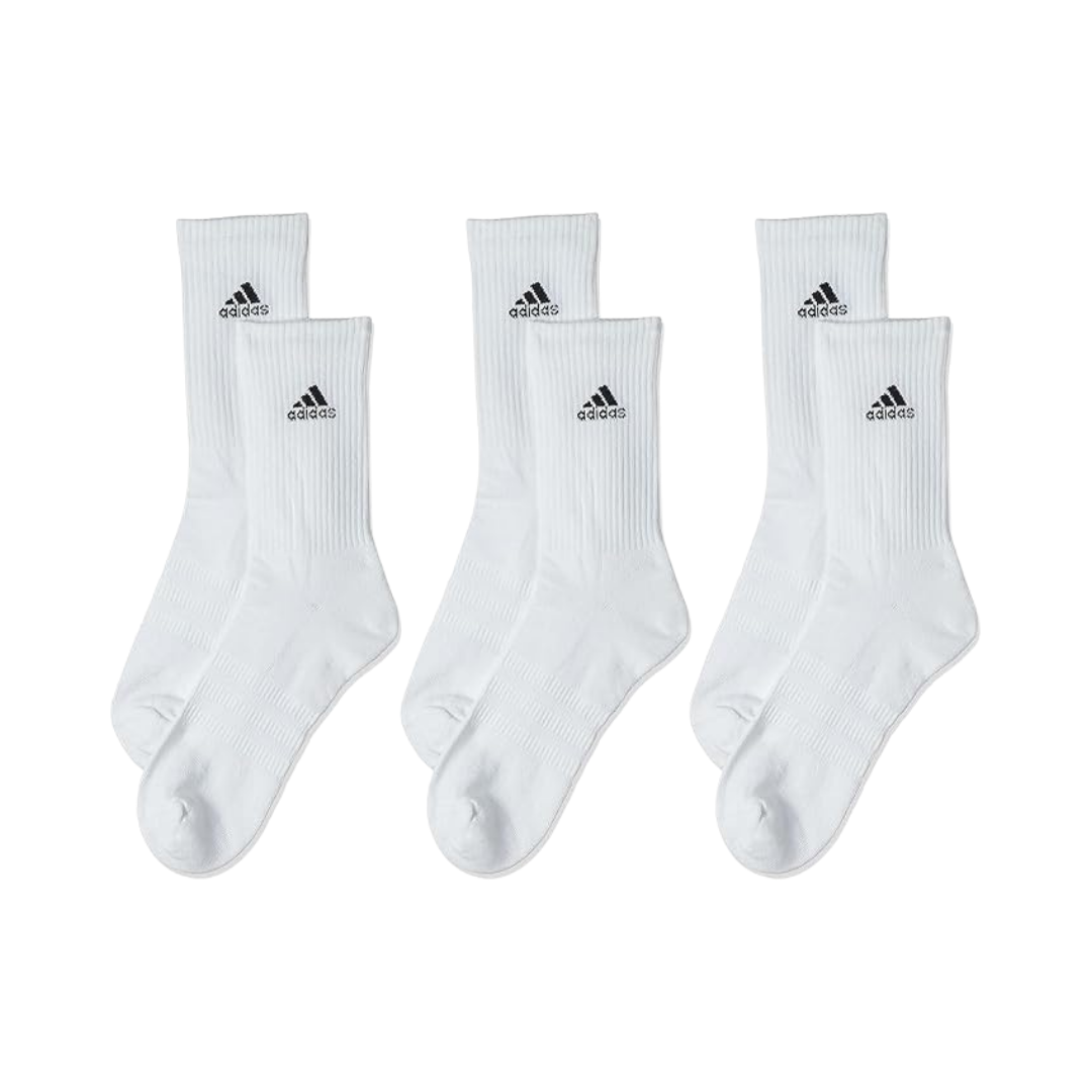 Adidas Cush 3Pp Chaussettes Montantes Adultes Homme  Blanc