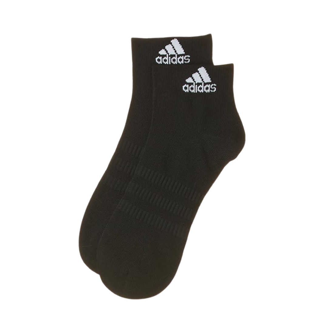 Adidas Light 3 Side Stripe Chaussettes Unisex Ankle Socks Tous Âges  Basses Noir