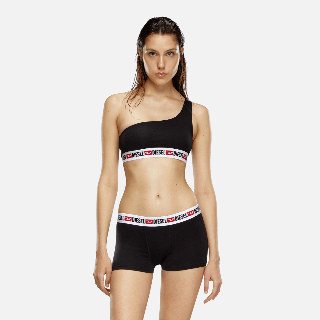 Diesel Ufsb-Bakss-L Adultes Sous-Vêtements Femme Brassière De Sport Noir